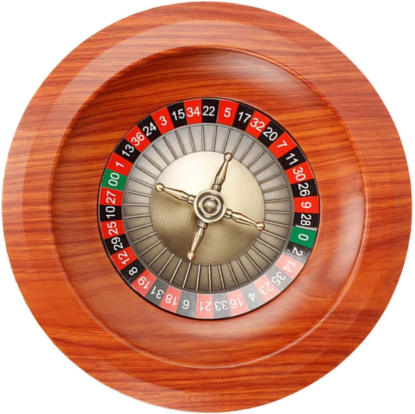 Kowaku Roulette Wheel Turntable Table Games, 12'' Rotating Game Wheel for Festival image number 2