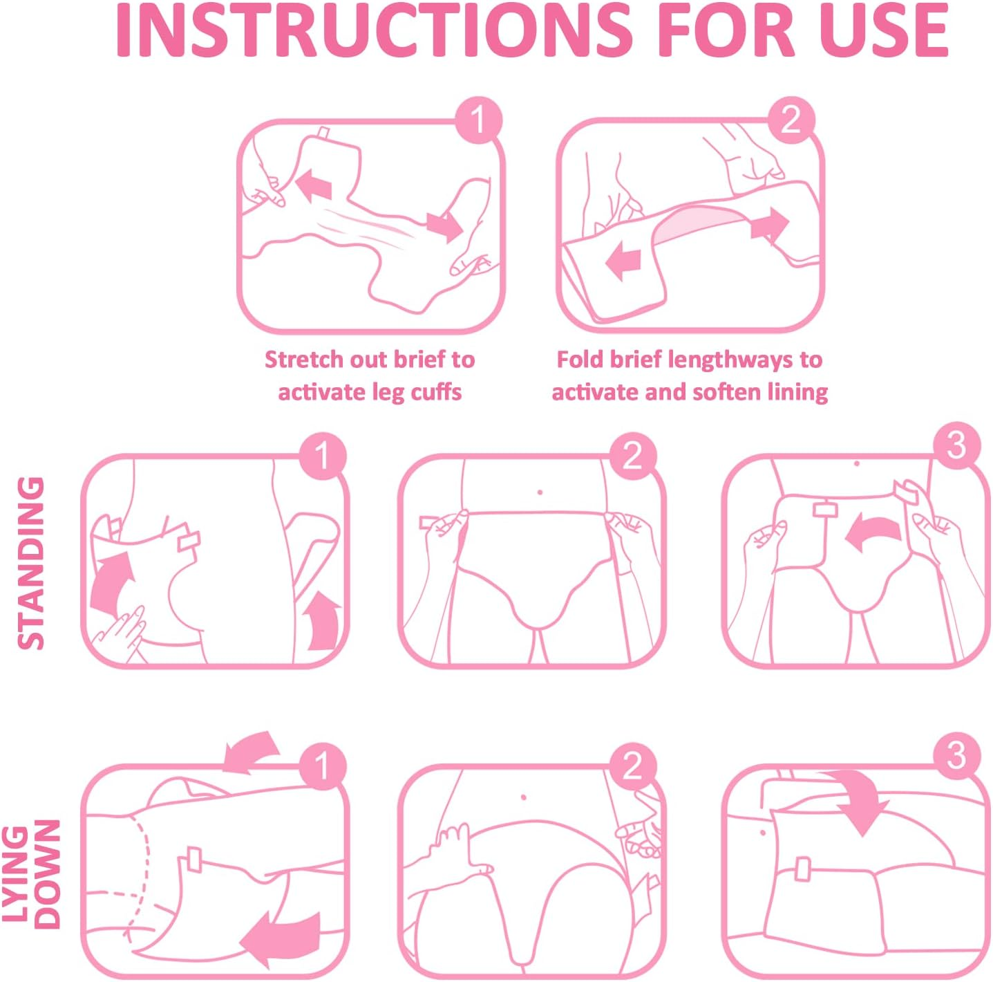 Littleforbig Adult Printed Diaper 2 Pieces - Baby Usagi (XL)