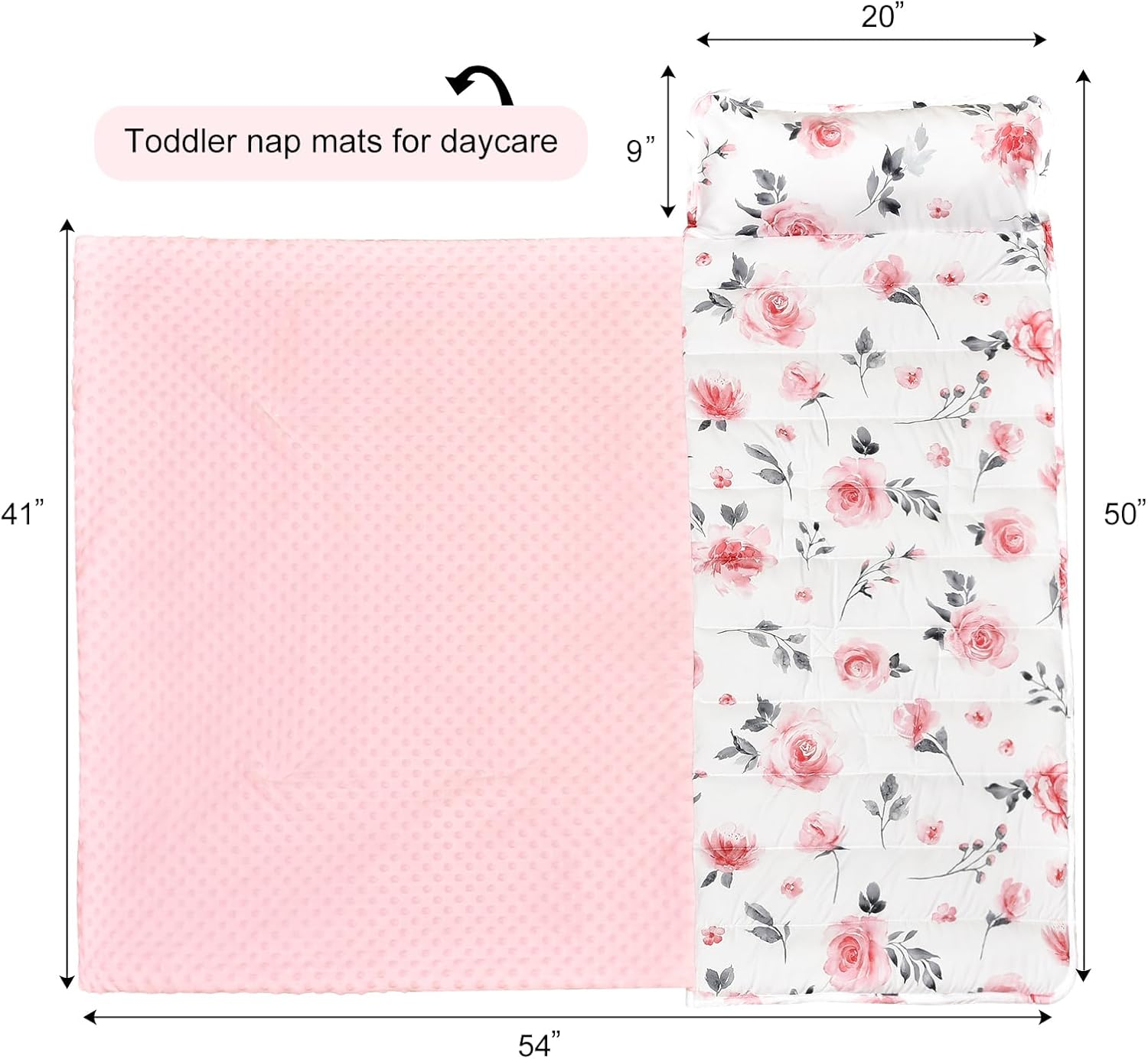 David'S Kids Minky Dot Nap Mat image number 1