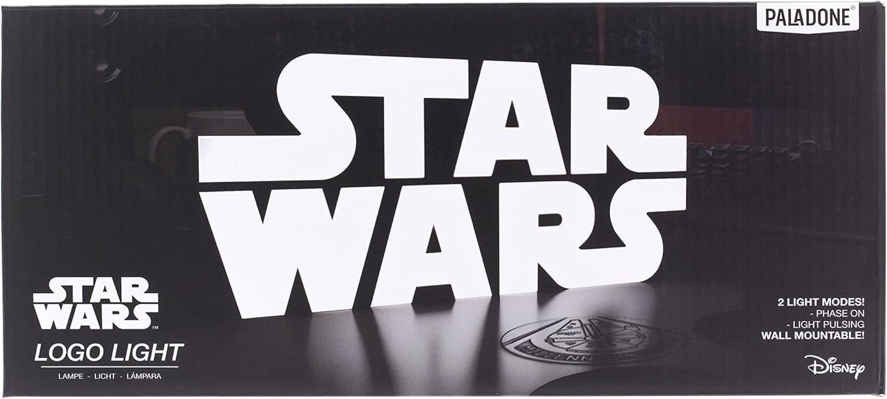 Paladone Star Wars Logo Light, Wall Mountable and Freestanding, Officially Licensed Merchandise image number 3