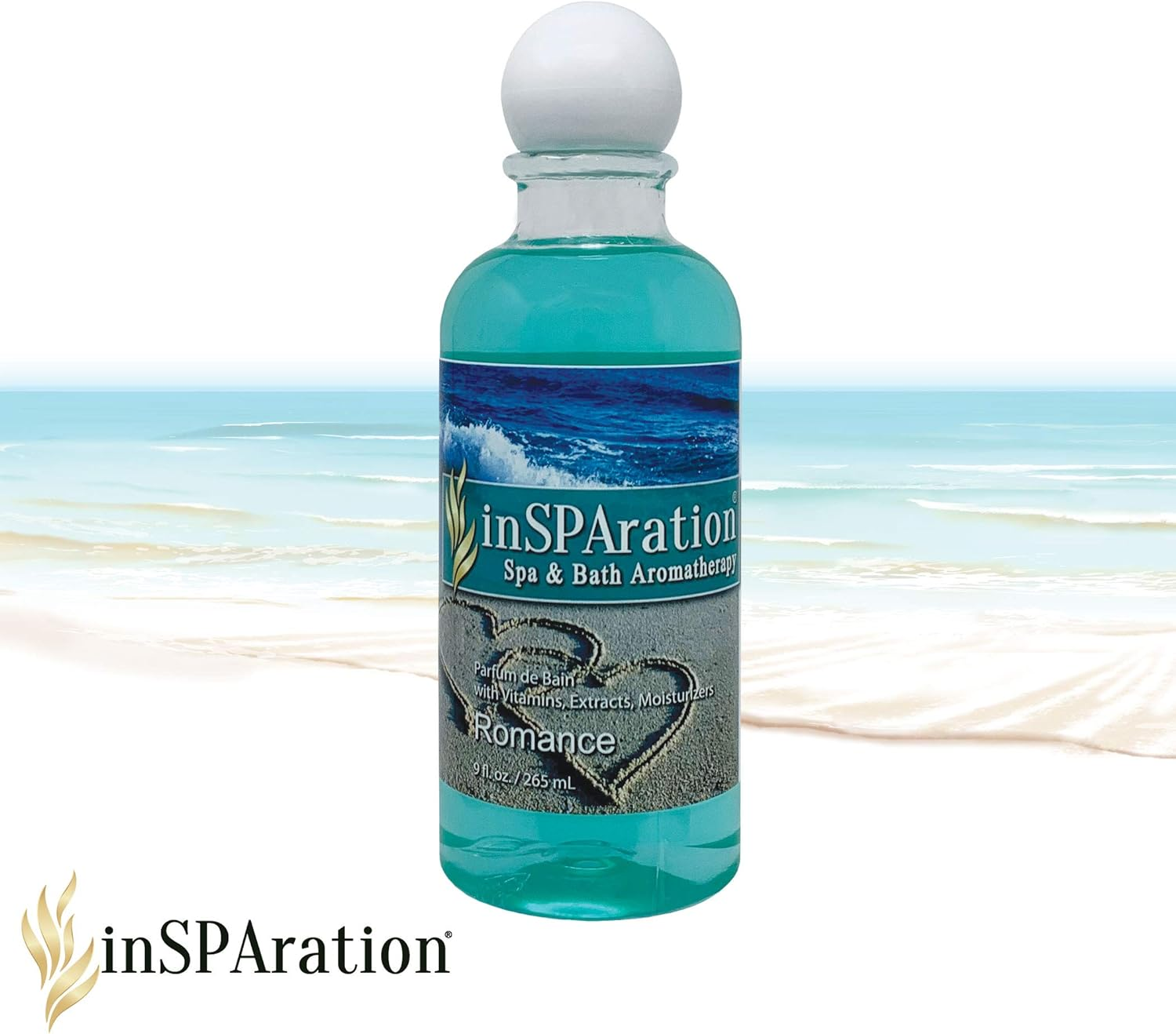 Insparation Spa and Bath Aromatherapy 106X Spa Liquid, 9-Ounce, Romance image number 3