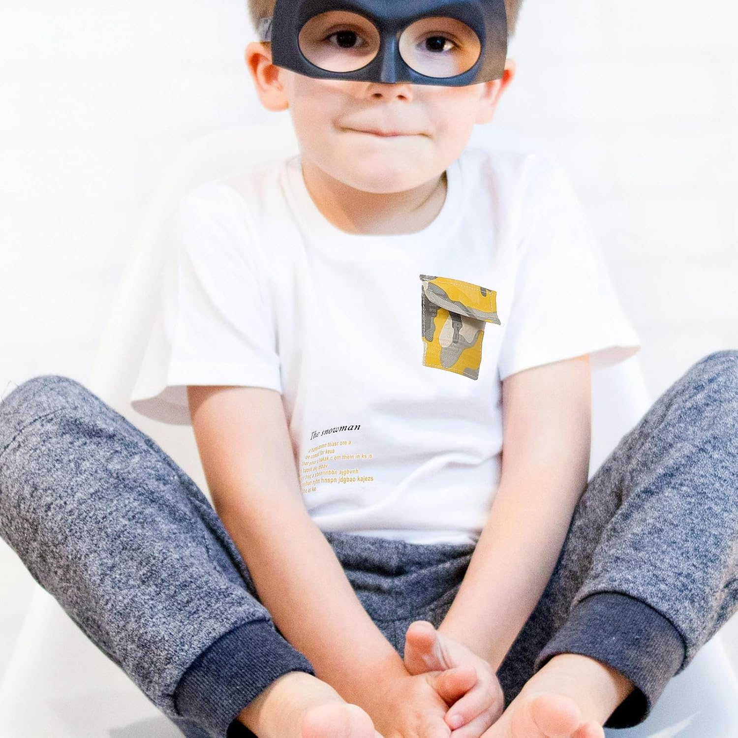 TEHAUX Toddler Boy Summer Outfit: Camo Yellow Short Sleeve T-Shirt & Shorts Set - Breathable Baby Boy Clothes for 1-2 Years