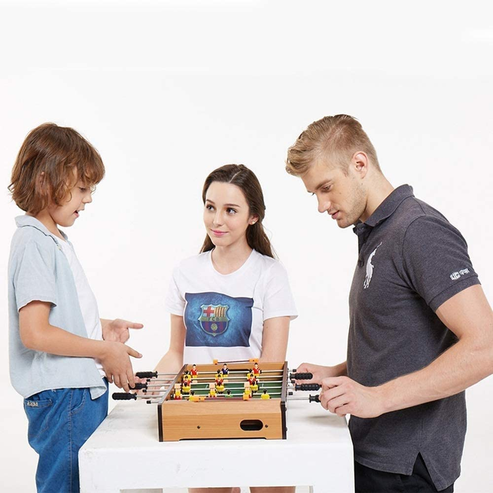 Mini Table Top Football Table for Adults and Kids - Compact Mini Tabletop Soccer Game - Portable Recreational Hand Soccer for Game Room & Family Game Night image number 4