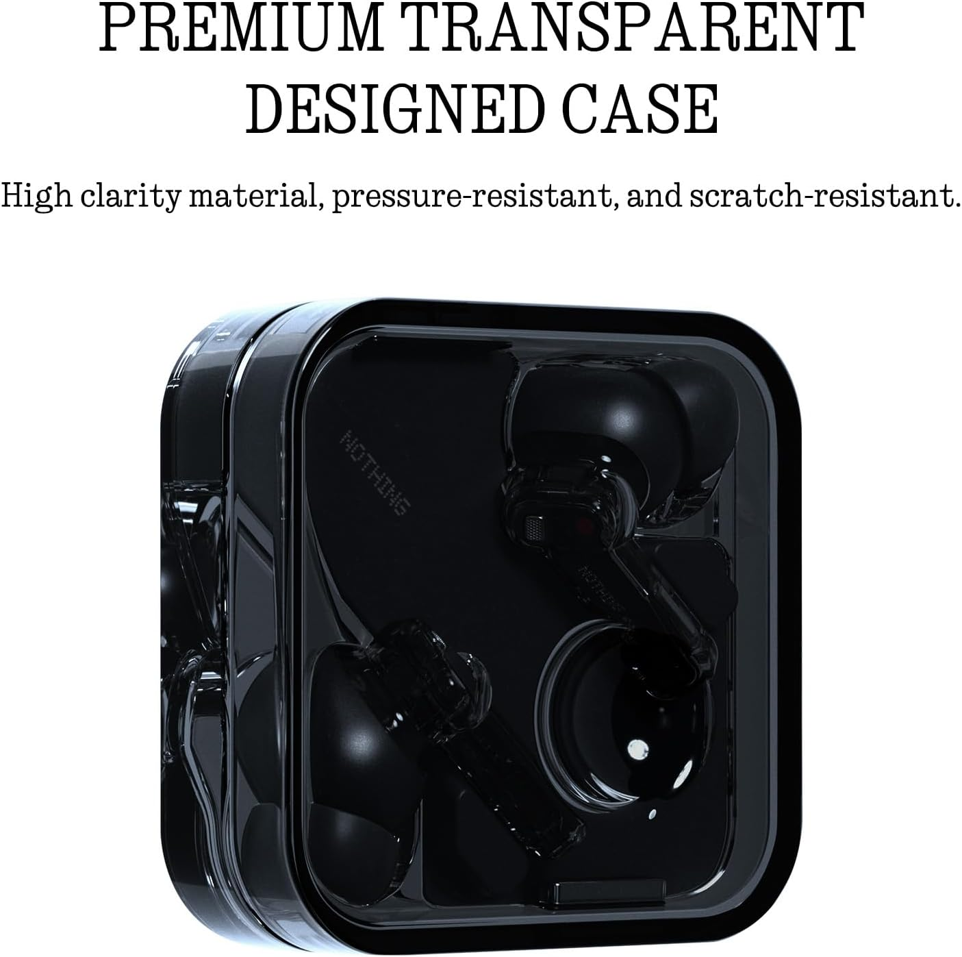 Nothing Ear Wireless Earbuds with Chatgpt Integration, Smart ANC Headphones, Hi-Res Audio with LDAC & LHDC, 11Mm Dynamic Bass Boost, 40.5H Playtime, 6 Mics for Calls Bluetooth Earphones, White - White image number 5