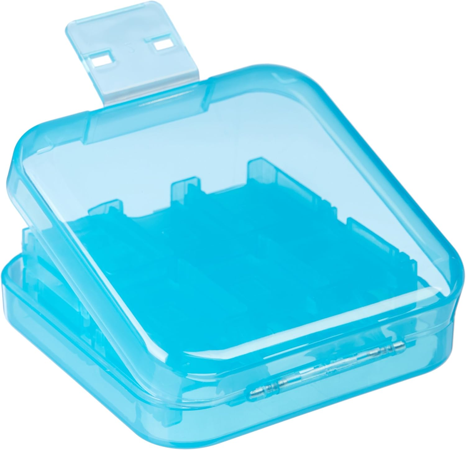 Amazon Basics Game Storage Case for 24 Nintendo Switch Games - 3.4 X 3.4 X 1 Inches, Blue image number 2