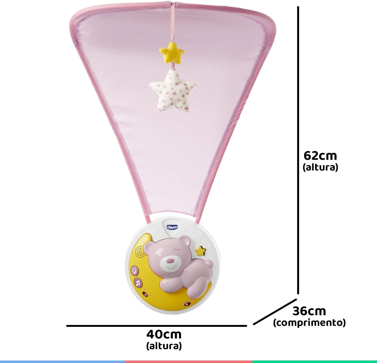 Chicco Next 2 Moon Pink1 Count - Pink image number 2