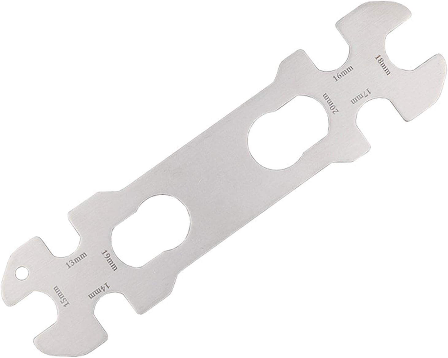 Aternee Bike Hub Wrench 13/14/15/16/17/18/19/20Mm Spanner Multi-Size Cone Wrench Bicycle Repair Tool for Road Bikes image number 5