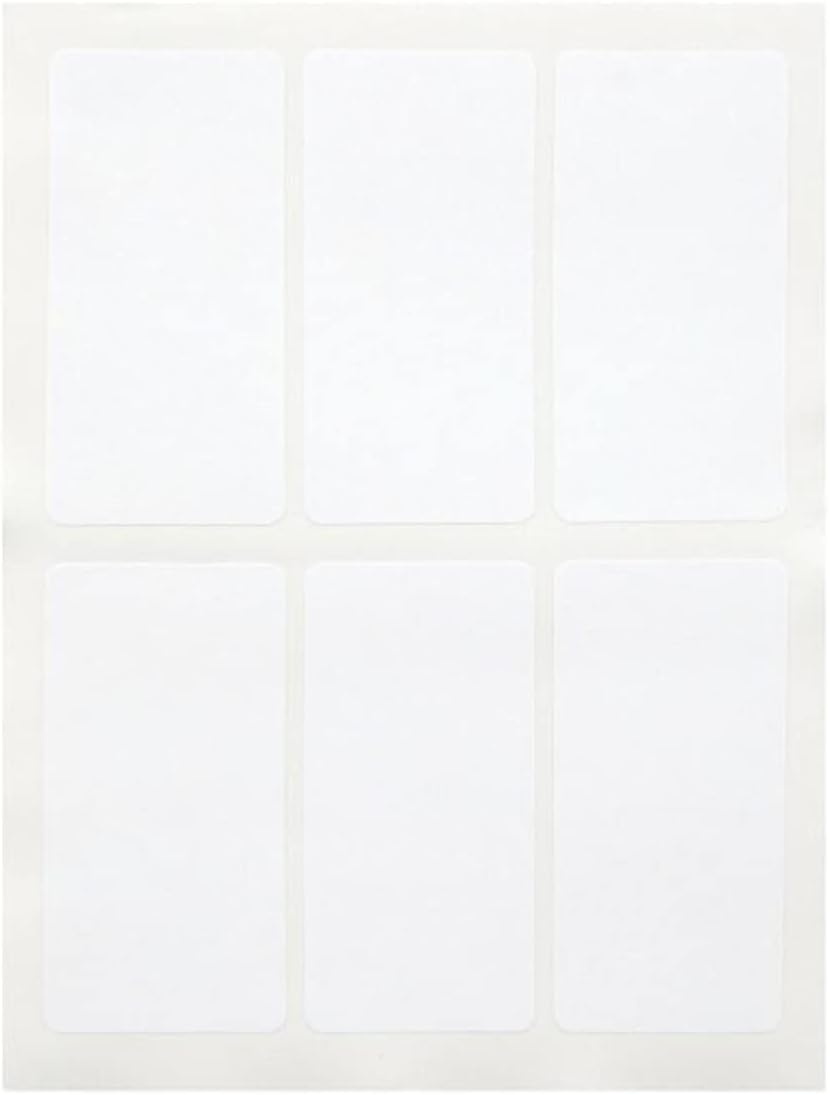 Quikstik Labels Hangsell Rectangle 24X49Mm White 36 Labels