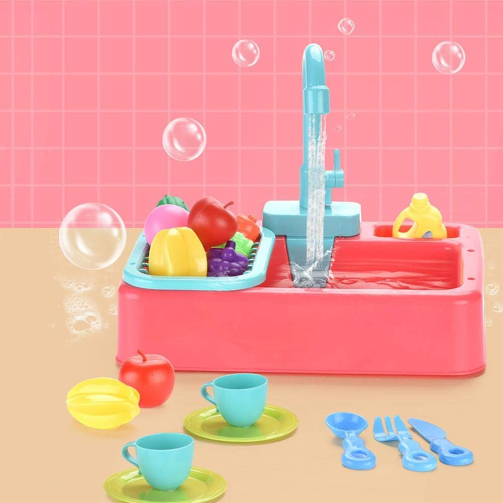 Keersi Bird Automatic Bathtub Swimming Pool Toy Bath Shower Water Dispenser for Parrot Budgie Parakeet Cockatiel Conure Lovebird Finch Canary African Grey Cockatoo Amazon Macaw Cage Healthy (Pink) image number 1