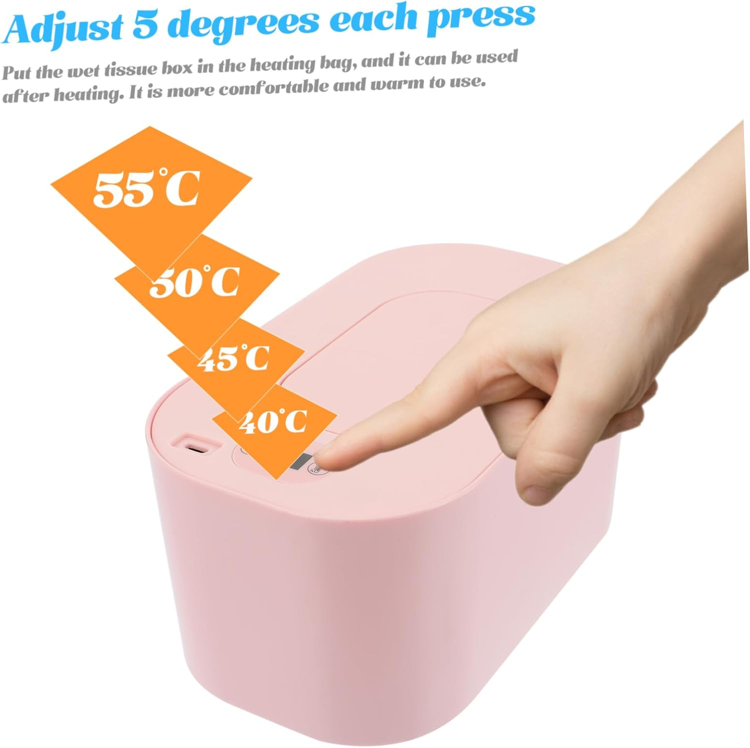 Abaodam Heater Dispenser Wipes Tissue Warmer Wipe Dispenser Supplies for Warmer for Diaper Changing Scenario image number 1