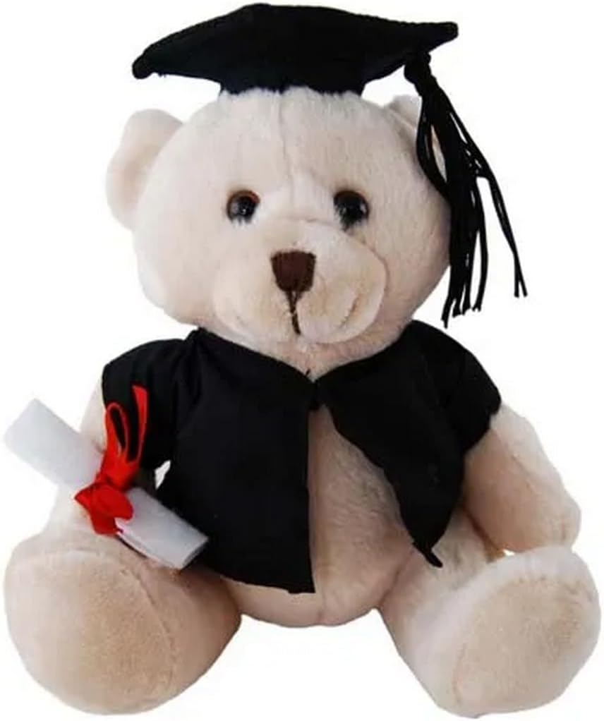 Elka Australia Congrats Graduation Bear Plush Toy, 16 Cm