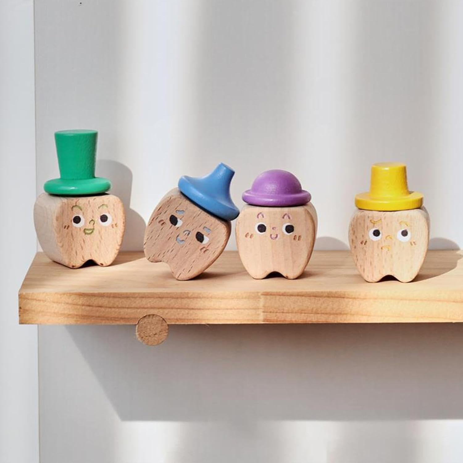 Kids Tooth Fairy Box, Wooden Lost Teeth Keeper, Lost Tooth Storage Case, First Tooth Keepsake, Boys and Girls Tooth Box, Tooth Fairy Keepsake Box, Baby for Kids, Store Lost Tooth of Boys and Girls