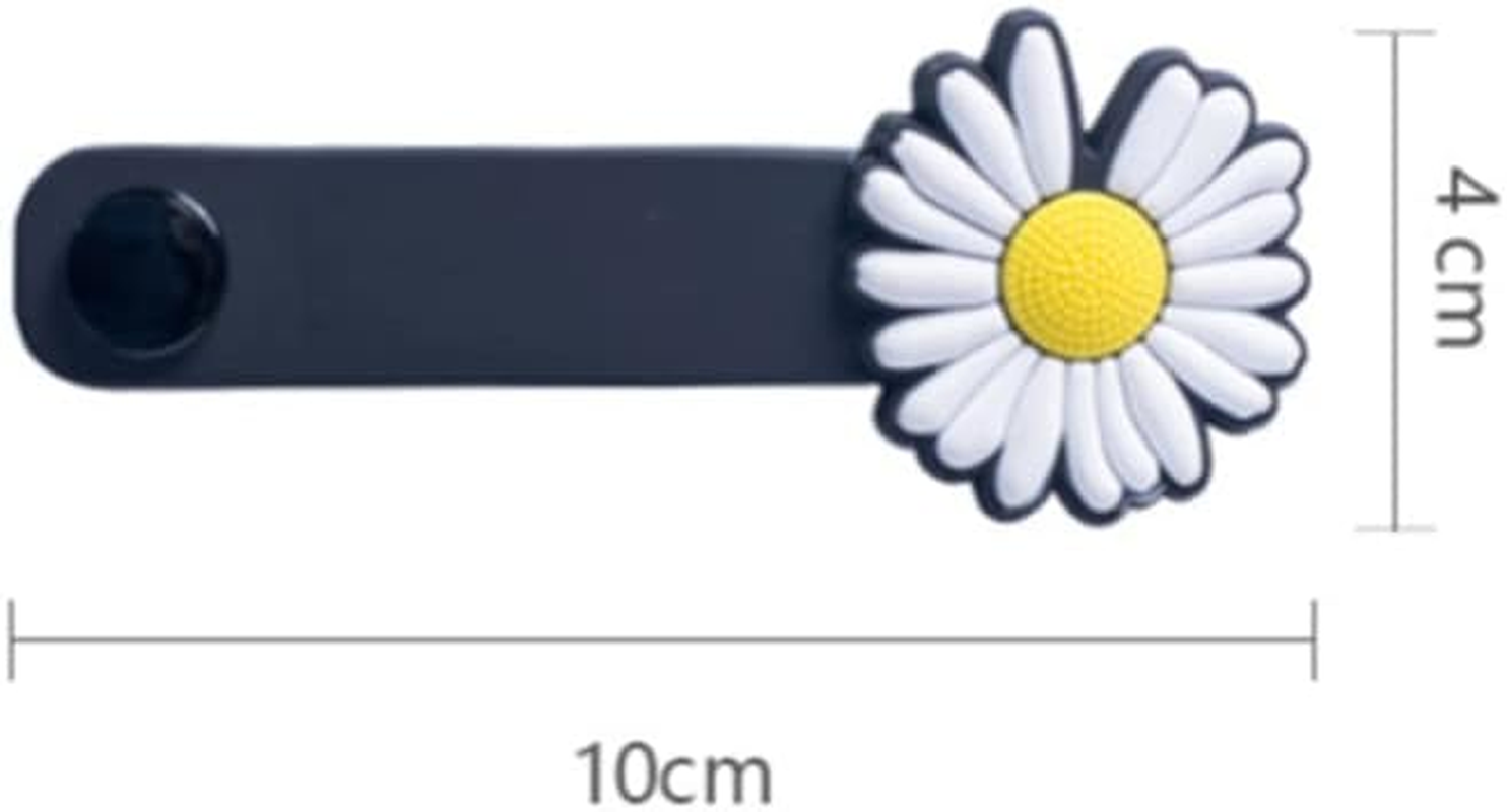 12PCS Silicone Cable Organisers Reusable Straps Clips Wire Ties Cable Storage Metal Snap Silicone Magnetic Buckle for Phones, Headset, PC Computer Cable image number 4