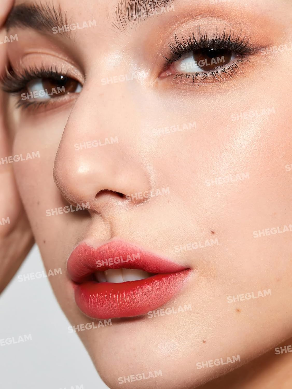 SHEGLAM Peel Talk Lip Tint Transfer-Proof, Highly Pigmented Color Peel off Lip Stain Liner-Samesies image number 2