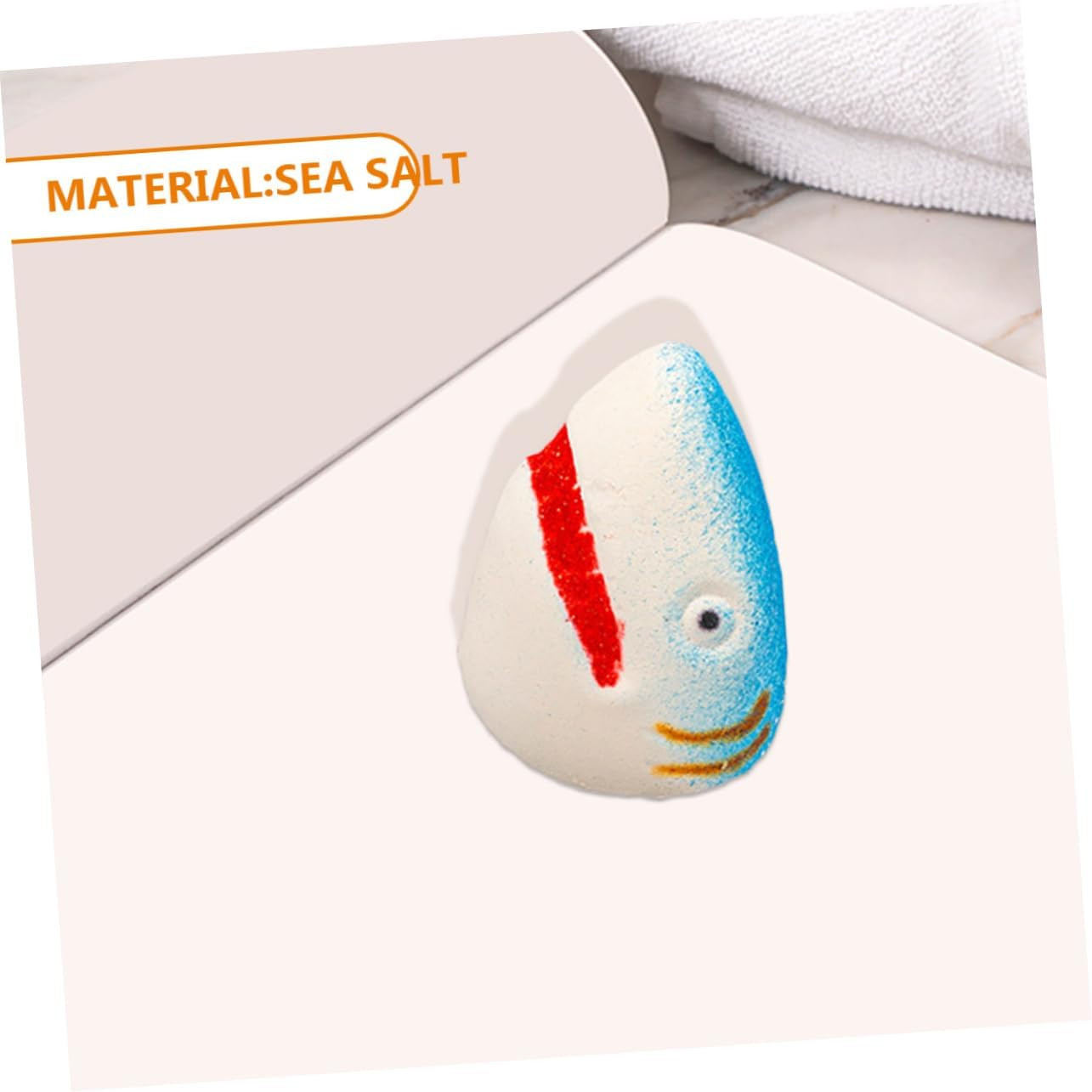 Anneome 3Pcs Shark Bath Ball Natural Bathing Salt Bomb Skin-Friendly Fragrance Bomb for Relaxation image number 4