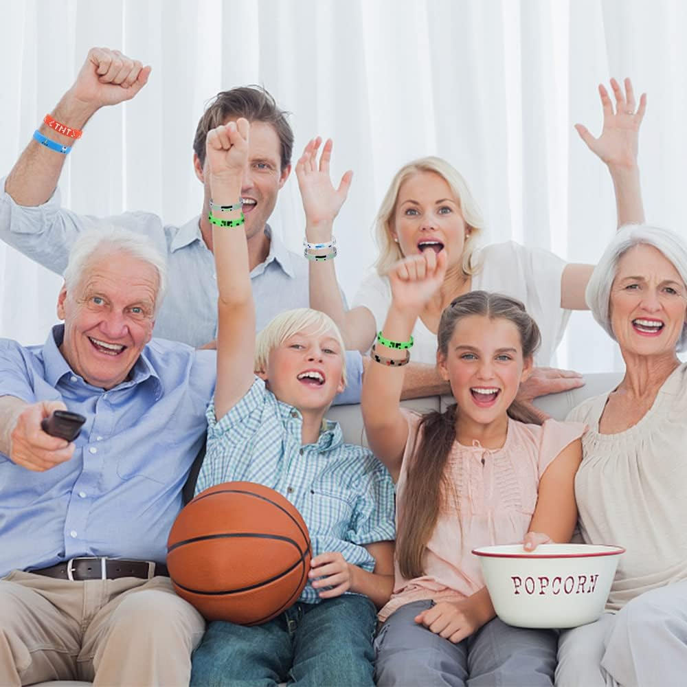 24 Pieces Mining Theme Style Party Supplies Pixel Theme Mosaic Glasses Thug Life Sunglasses and Pixel Theme Silicone Wristbands 6 Colour for Boys and Girls Kid Travel Theme Parties Photography image number 6