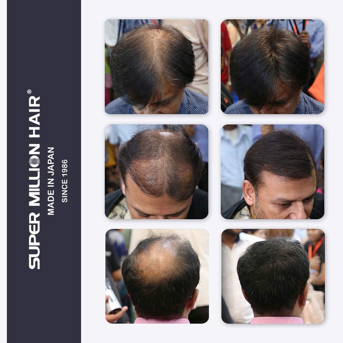 Super Million Hair 15G (No.3 Light Brown) - No.3 Light Brown image number 2