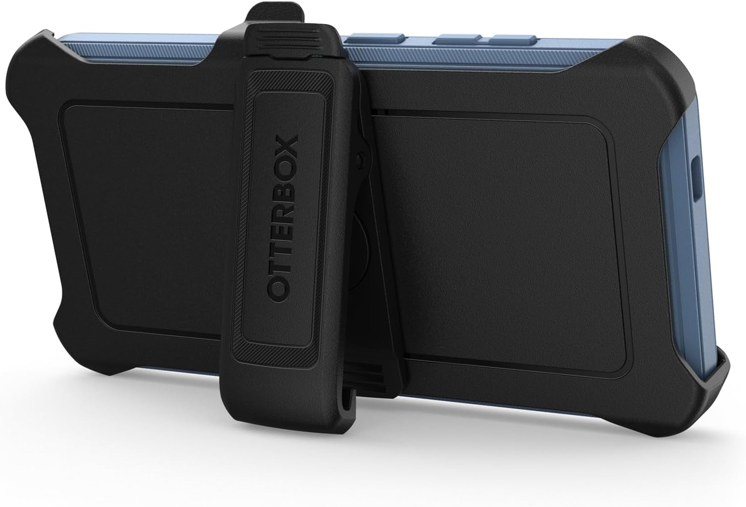 Otterbox Defender Series Case for Samsung Galaxy S24 - Baby Blue Jeans Rugged Protection, Multi-Layer Defense, Wireless Charging Compatible, with Holster/Kickstand image number 4