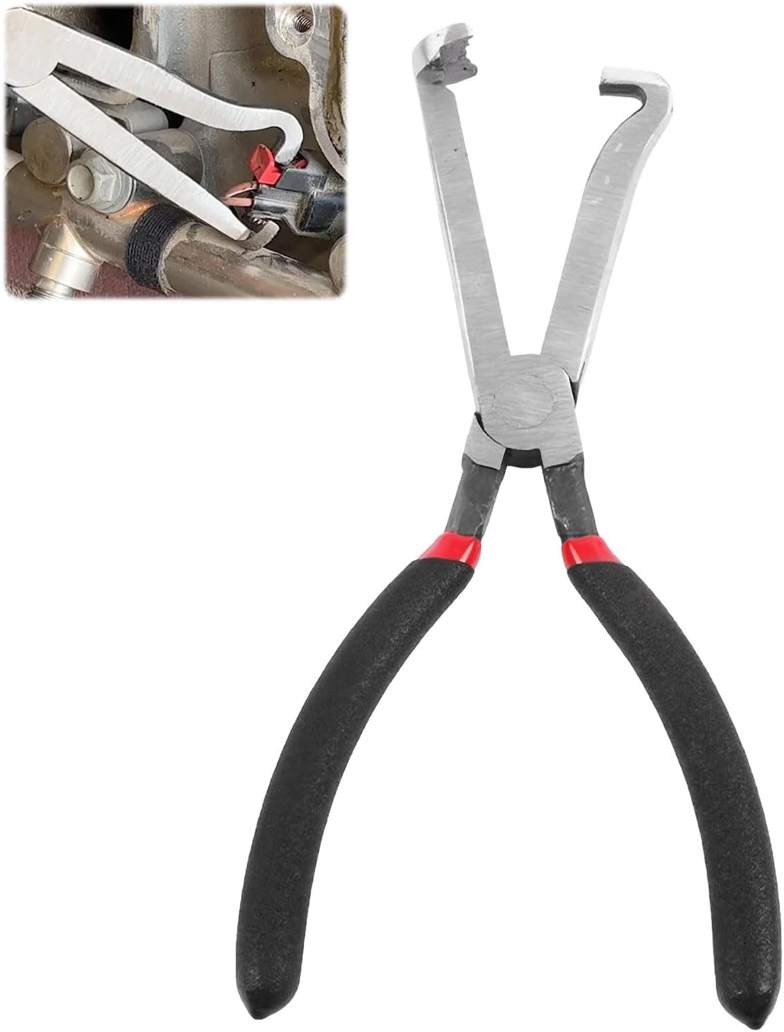 Ruinous Electrical Disconnect Pliers, Automotive Tool, Carbon Steel, 20Cm, Perfect for Hard-To-Reach Areas image number 3