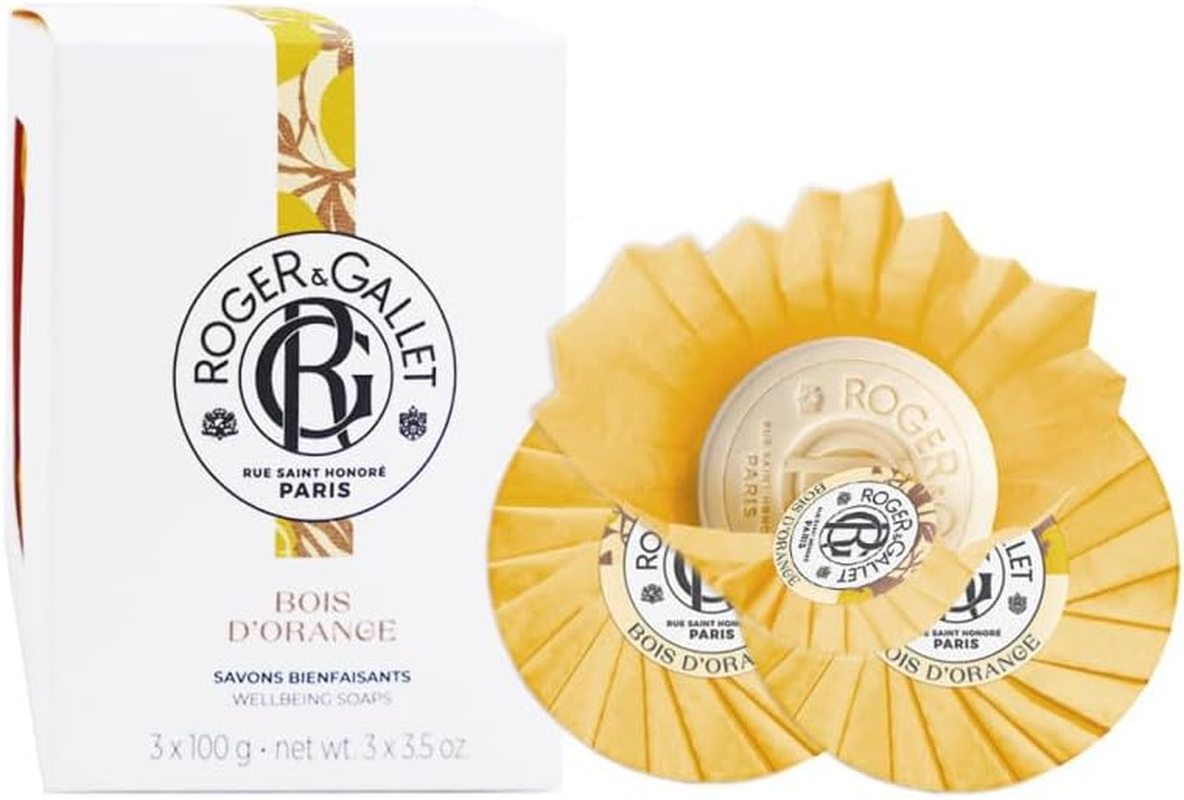Roger & Gallet Bois D' Orange Perfumed Soap Coffret 3X100G/3.5Oz
