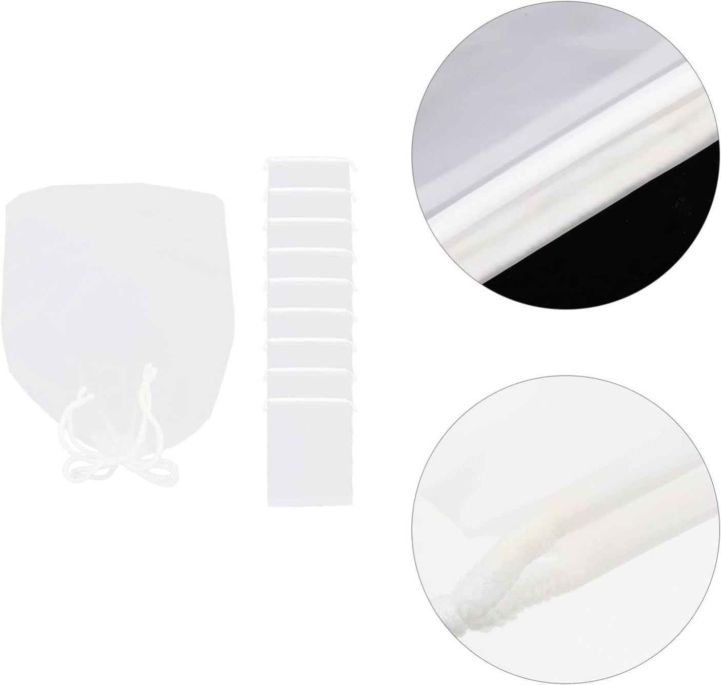 Yardenfun 10Pcs Portable Lightweight Clothing Bags for Travel Camping Hiking Business Trips image number 5