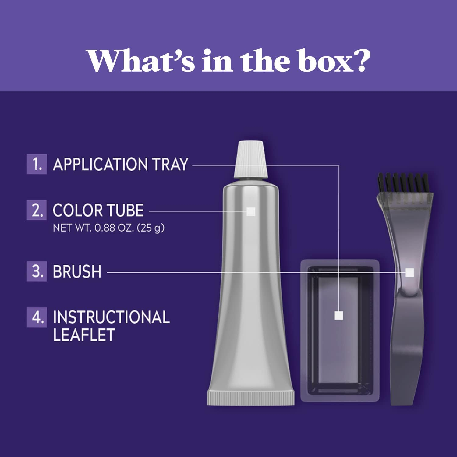 Just for Men Touch of Gray Mustache and Beard Color, Dark Brown & Black image number 3