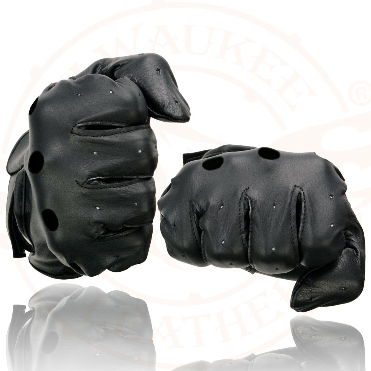 Shaf International Men'S Basic Driving Gloves (Black, Large) image number 3