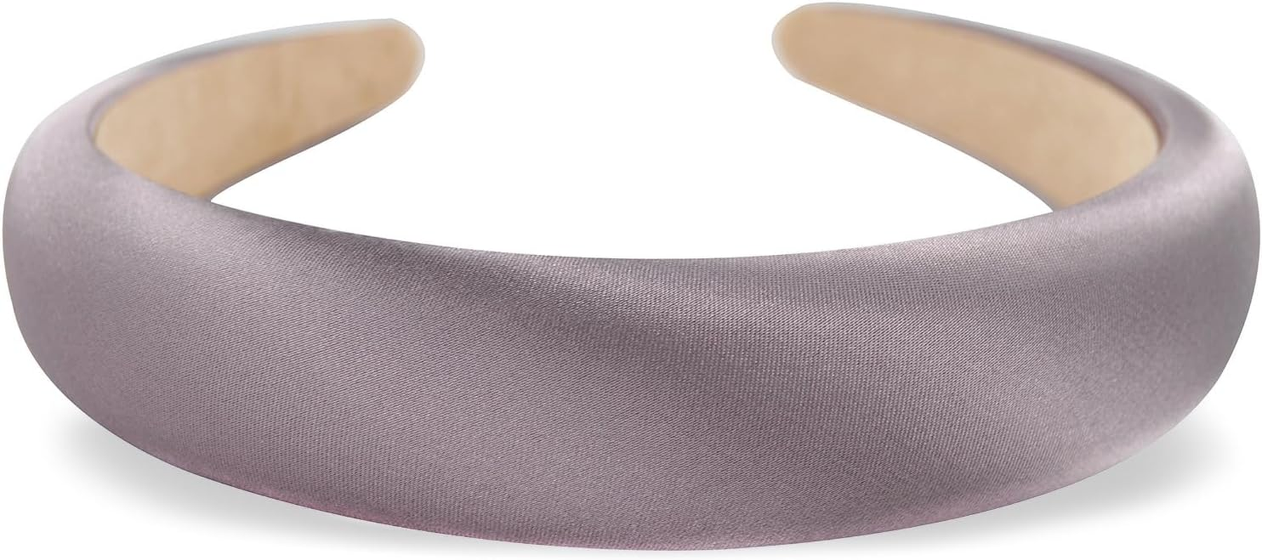 Axy Headband Made of Padded Silk Fabric in Elegant Festive Colours, Beautiful Women'S Headband, Hair Accessory, Hair Band, Hrk2Ro (Oliver) - Antique Pink image number 3