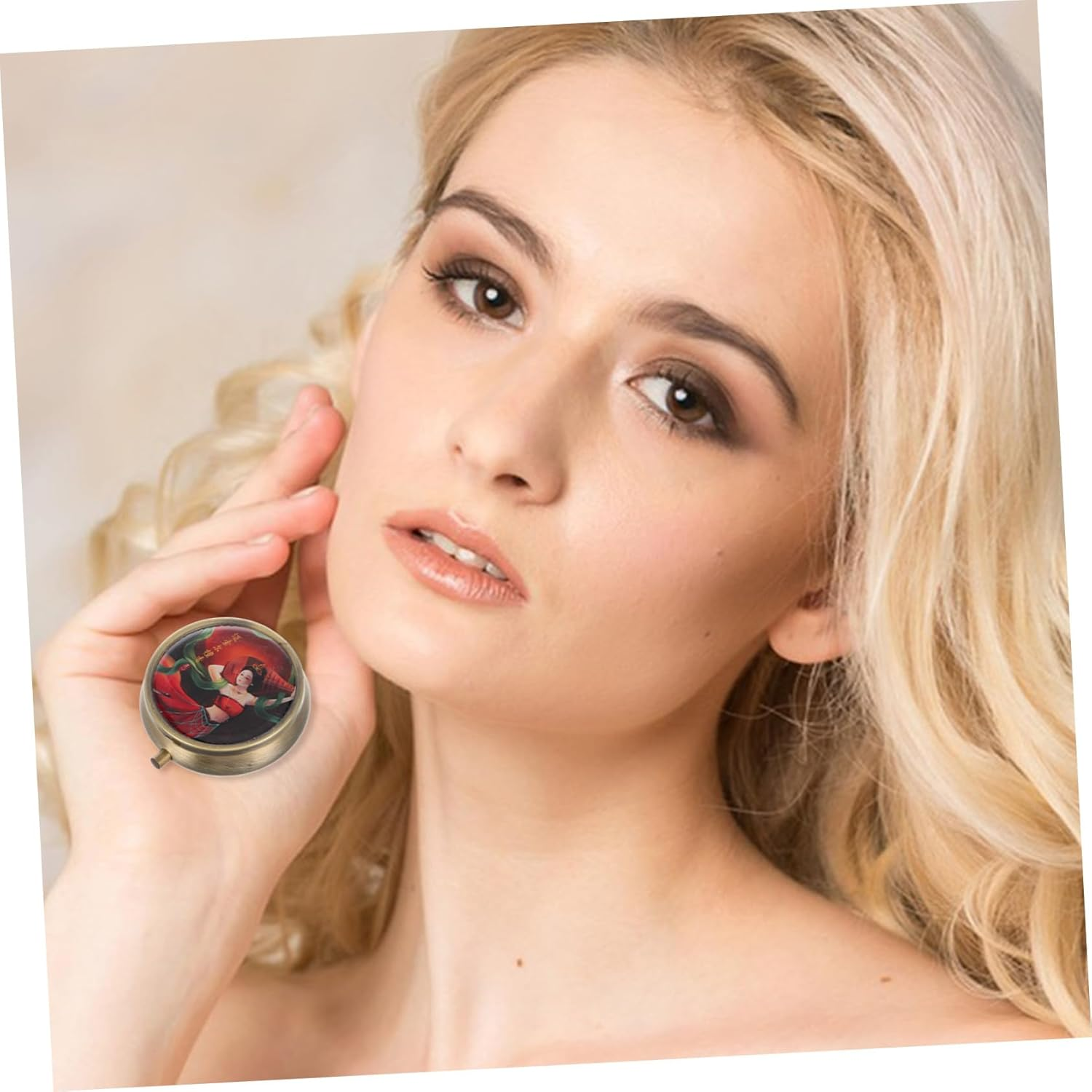 SHERCHPRY Solid Perfume Balm for Women Retro Style High Intensity Fragrance with Natural Sandalwood Scent Portable Solid Cologne for Office Date Travel Use image number 3