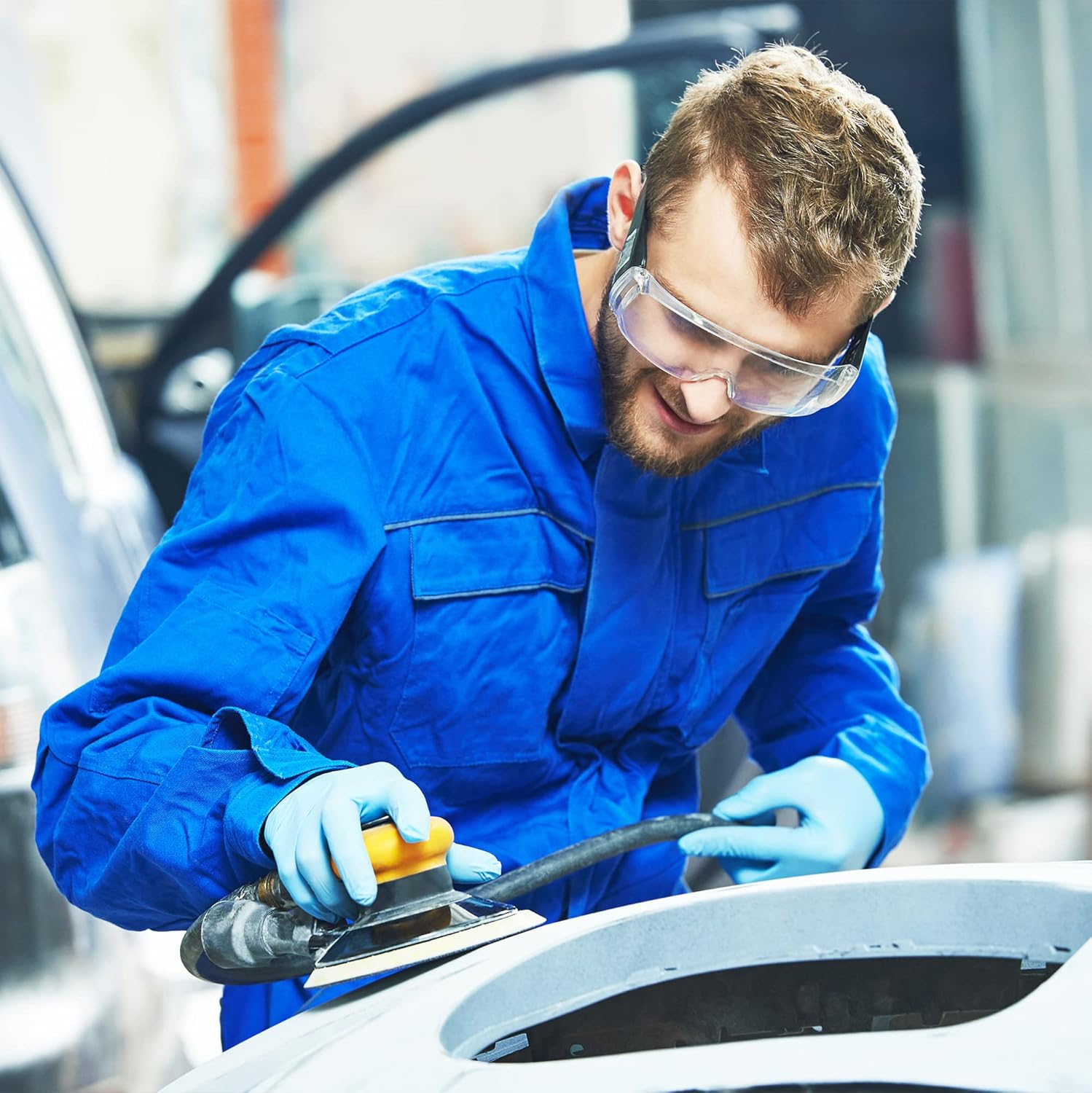 DFS Self-Adhesive Velcro Disc, 150 Mm, Replacement Velcro Replacement for Repairing Sanding Disc, Polishing Plate, Support Plate image number 4