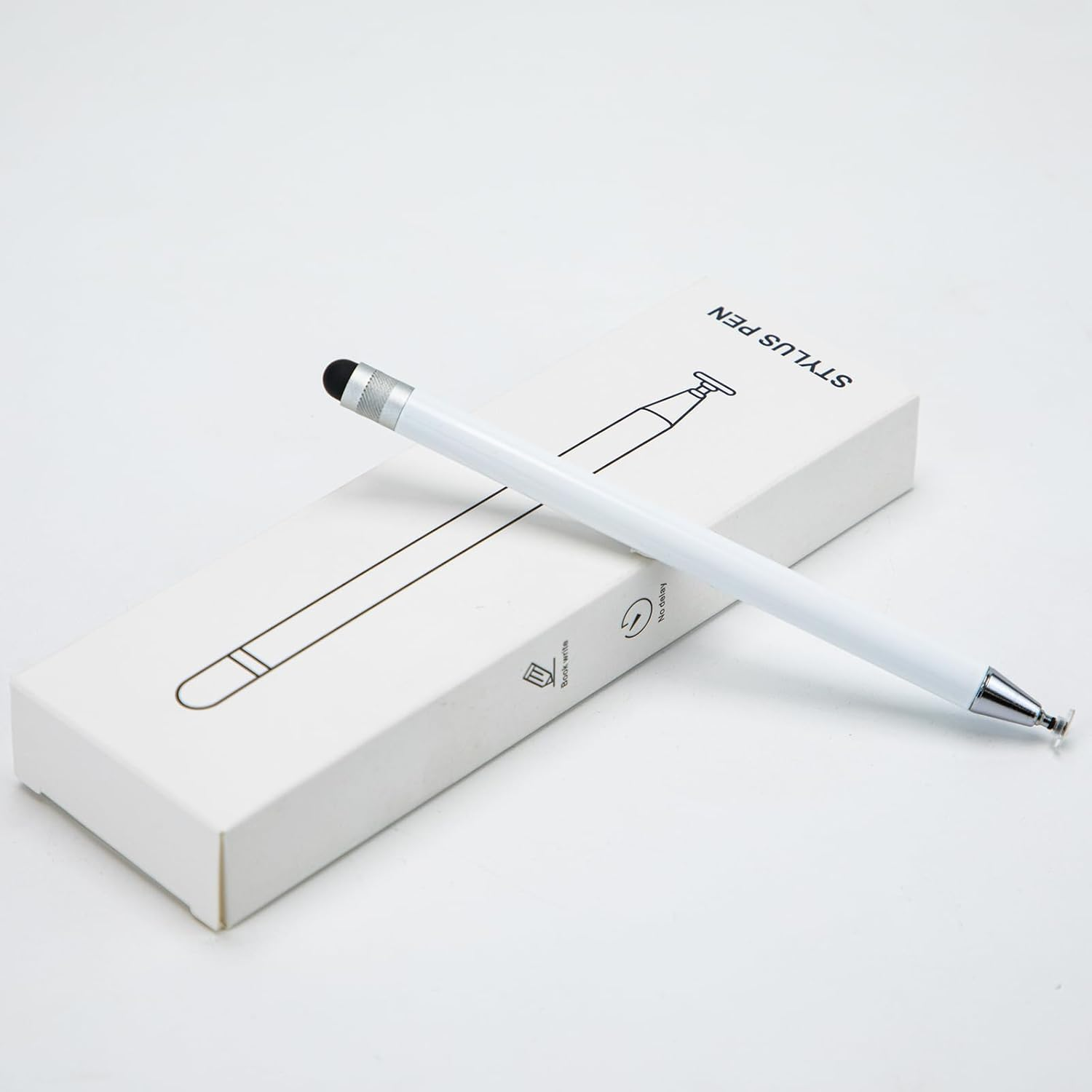 Heartybay 2-In-1 Stylus Pen for Digital Calendar Compatible with Iphone, Ipad, Android, Tablets, Phones, Universal Silicone Tip Dual Touchscreen Pencil Compatible with Skylight Calendar image number 3