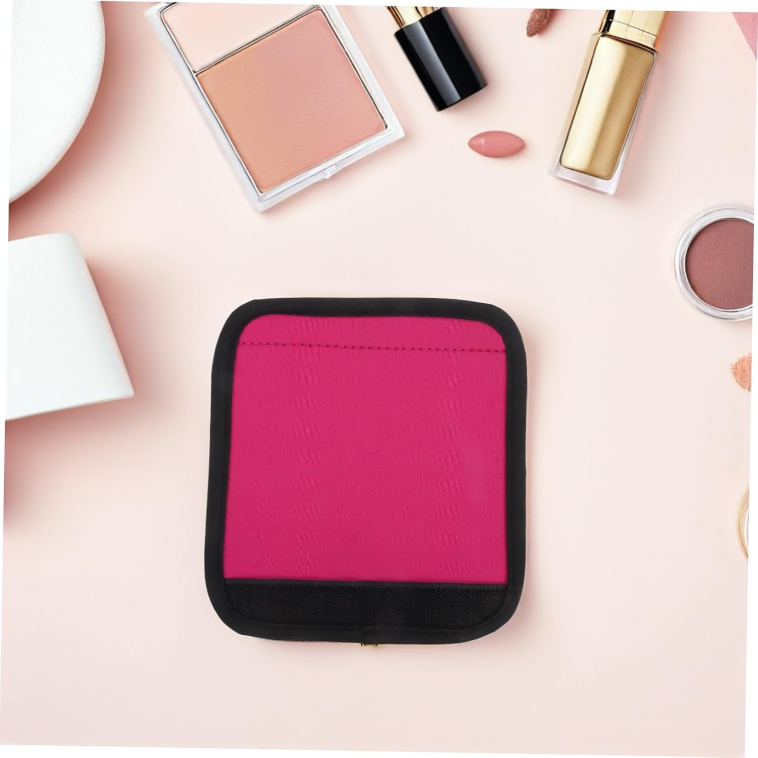 Baluue Luggage Handle Wraps Hand Protectors Soft Grip Suitcase Handle Covers Travel Accessories for Suitcases with Pink image number 5