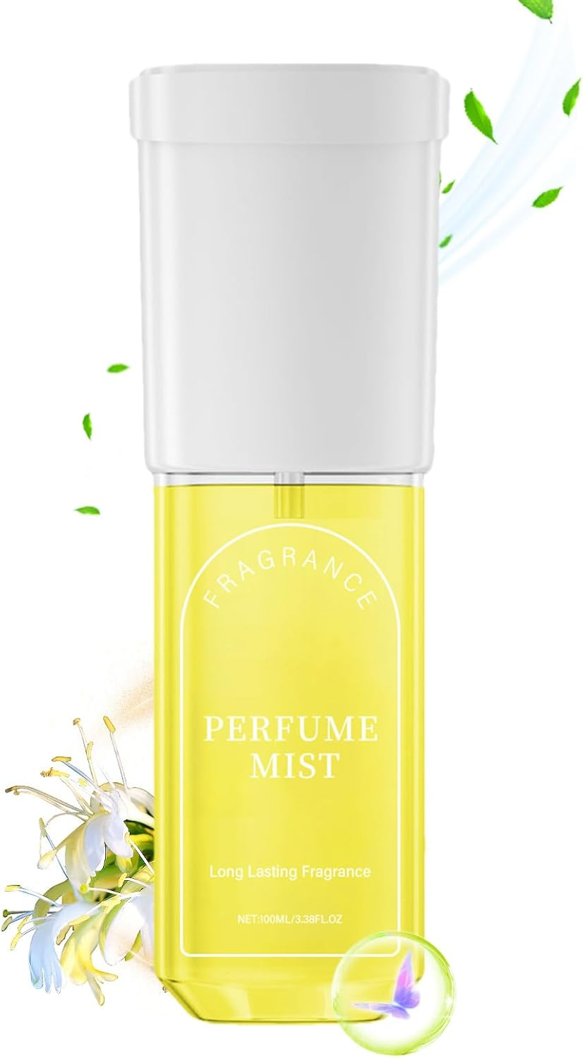 Happy Perfume, Elegant Women'S Perfume Spray, 100 Ml, Light Body Mist, Portable Evaporator for Hair and Skin, Fresh Daily Gift, Ideal Beauty Gift for Fem image number 6