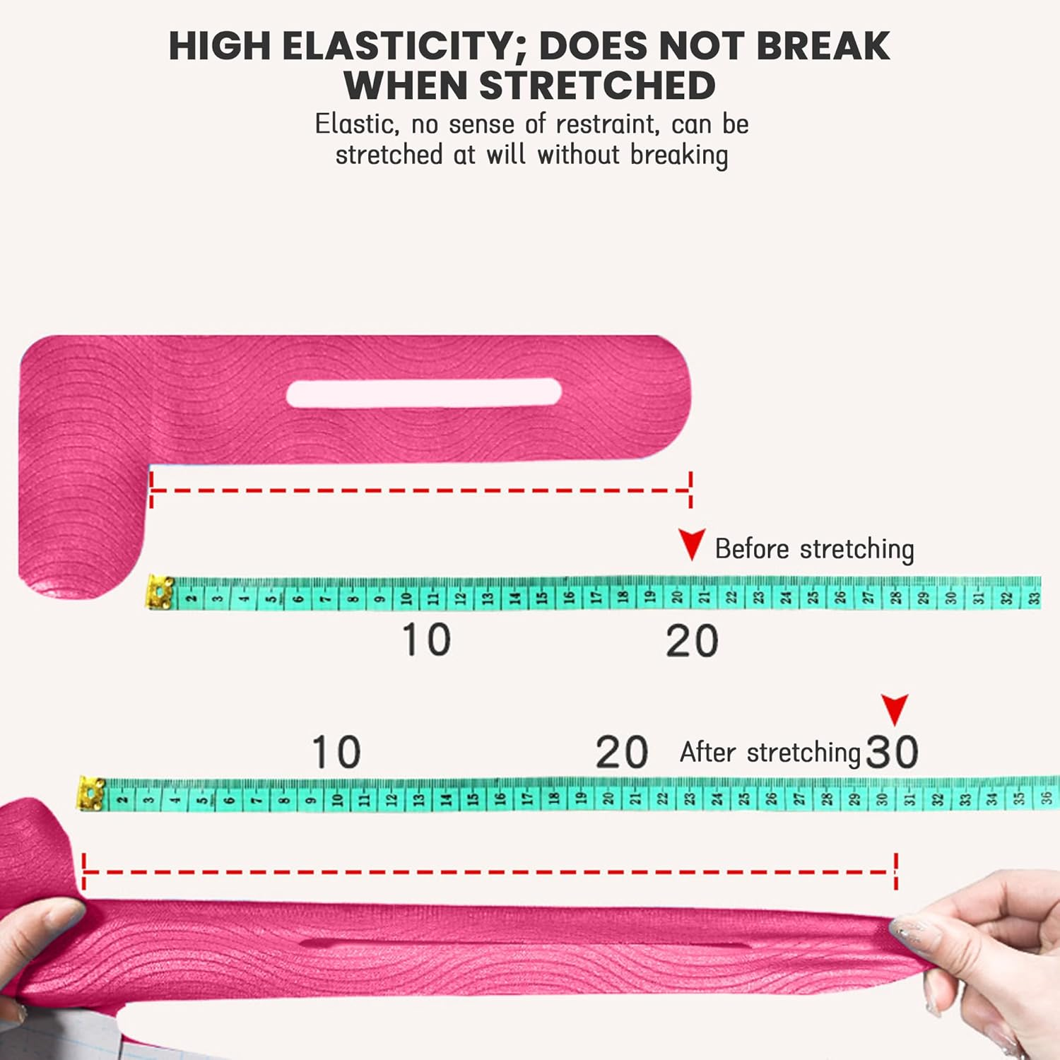 20 Pcs Kinesiology Tape for Knees, 25X22Cm Tape Hypoallergenic Athletic, Knee Pain Knee Tape for Knee Pain Relief Pre, Cut Knee Support & Stability, Pain Relief Breathable image number 4