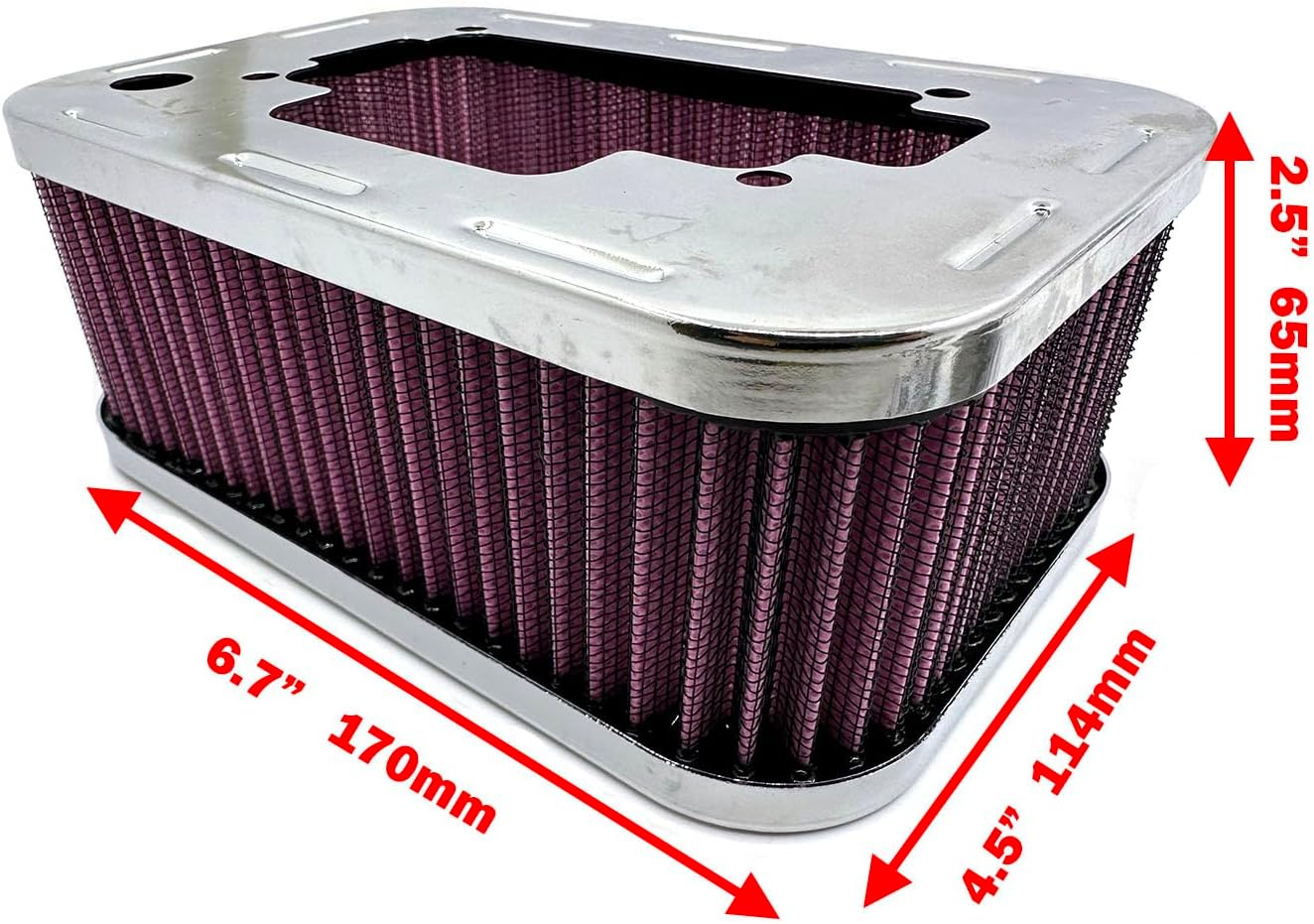 Air Filter Assembly for We-*Ber 32/36 DGV DGAV DGEV Carburetor 99217.331 Washable image number 3