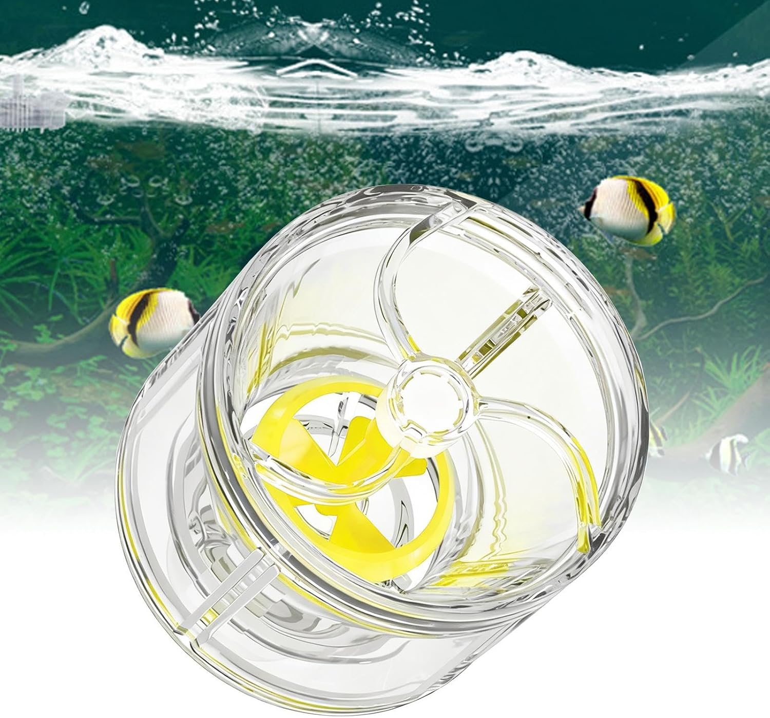 Water Circulation Pump,Glow Flow Controller | Water Circulator - for Draining Change Oxygen Aeration Pond Saltwater Pool Bird Bath