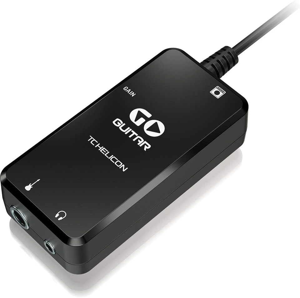 TC Helicon GO GUITAR PRO High-Definition Guitar Interface for Mobile Devices