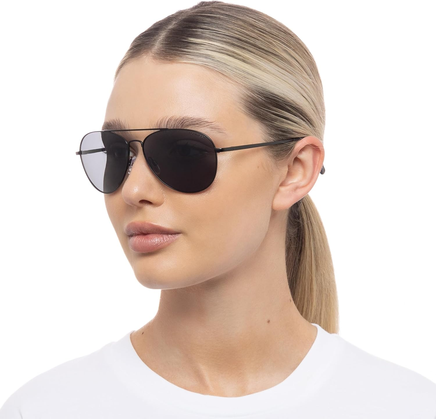 Cancer Council Uni-Sex Acacia Black Aviator Sunglasses image number 4