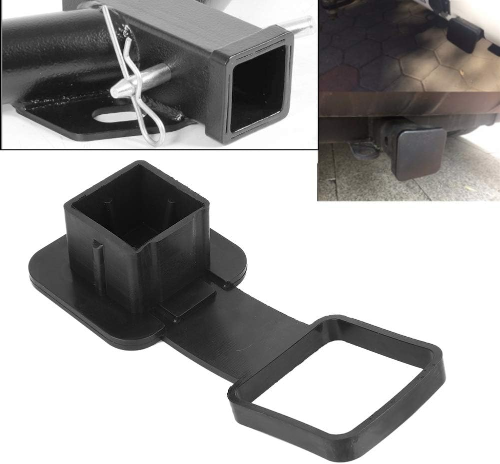 Rubber Hitch Receiver Cover Cap, Black Hitch Tube Cover with Snow and Ice Protection, for Trailer Accessory, Made of Rubber image number 4
