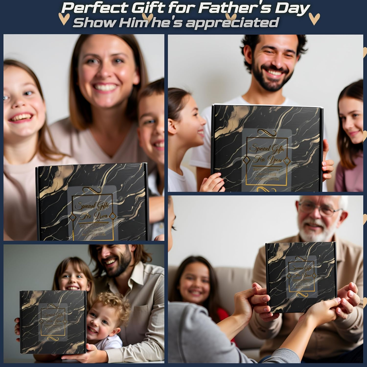 Father'S Day Gift for Dad - Men'S Gift Set with 12Oz Insulated Tumbler, Candle, Socks, Eye Mask & Self Care - Birthday & Anniversary Gifts for Him - Gift Basket Box - for Dads Who Want Nothing image number 1