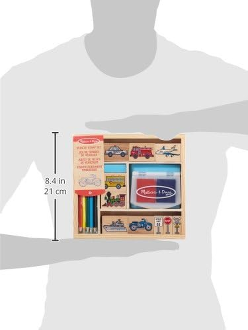 Melissa & Doug Vehicle Stamp Set | Arts & Crafts | Stamp Sets & Stencils | 4+ | Boy or Girl image number 6