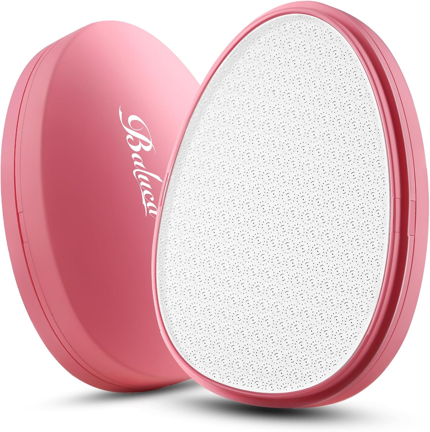 BALUCA Glass Foot File Callus Remover for Feet - Nano Glass Foot Scraper Scrubber Dead Skin Removal for Cracked Heels,Professional Pedicure Tool for Home, Salon, and Travel (Green)