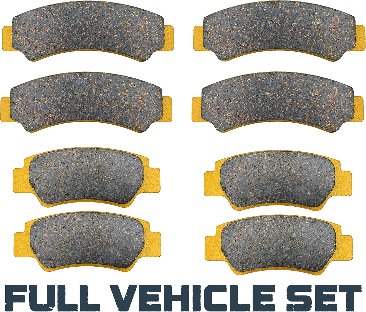 Traild CF Moto UFORCE 500, 600, 800, 1000 2018-2023 Ceramic Brake Pad Set Front & Rear