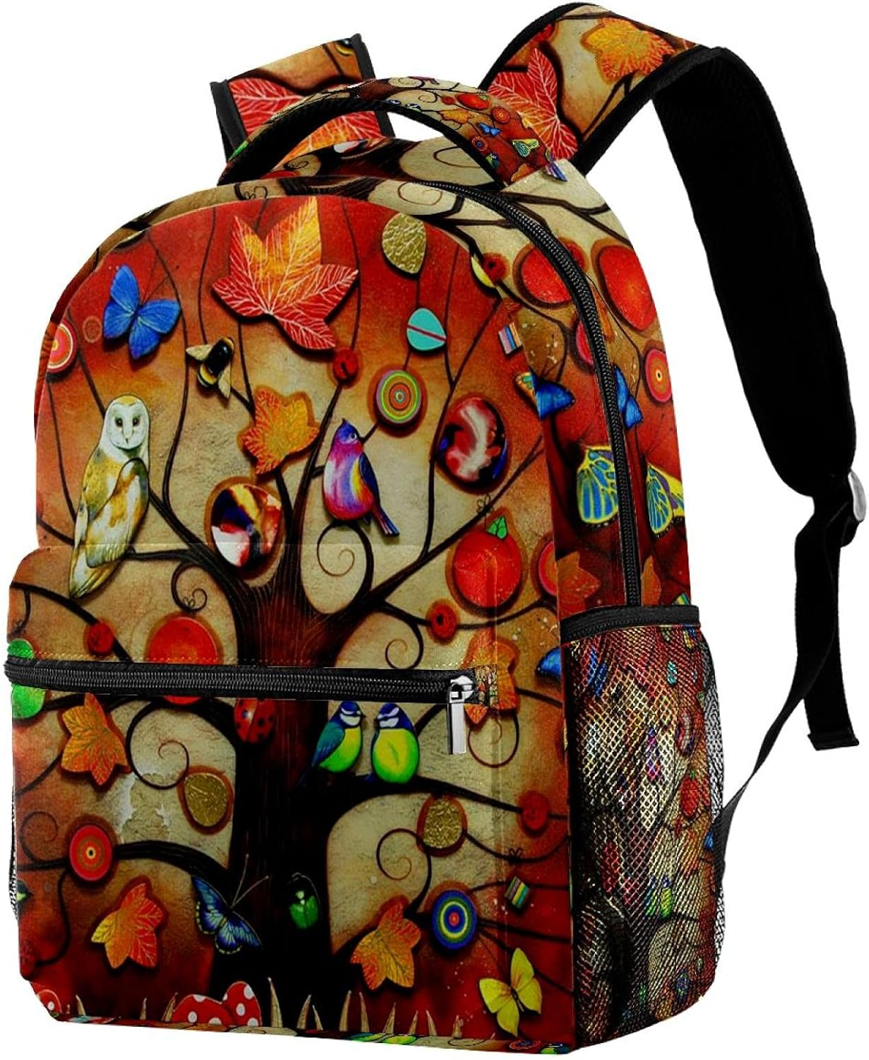 Magic Tree Backpack Students Shoulder Bags Travel Bag College School Tote Backpacks image number 5