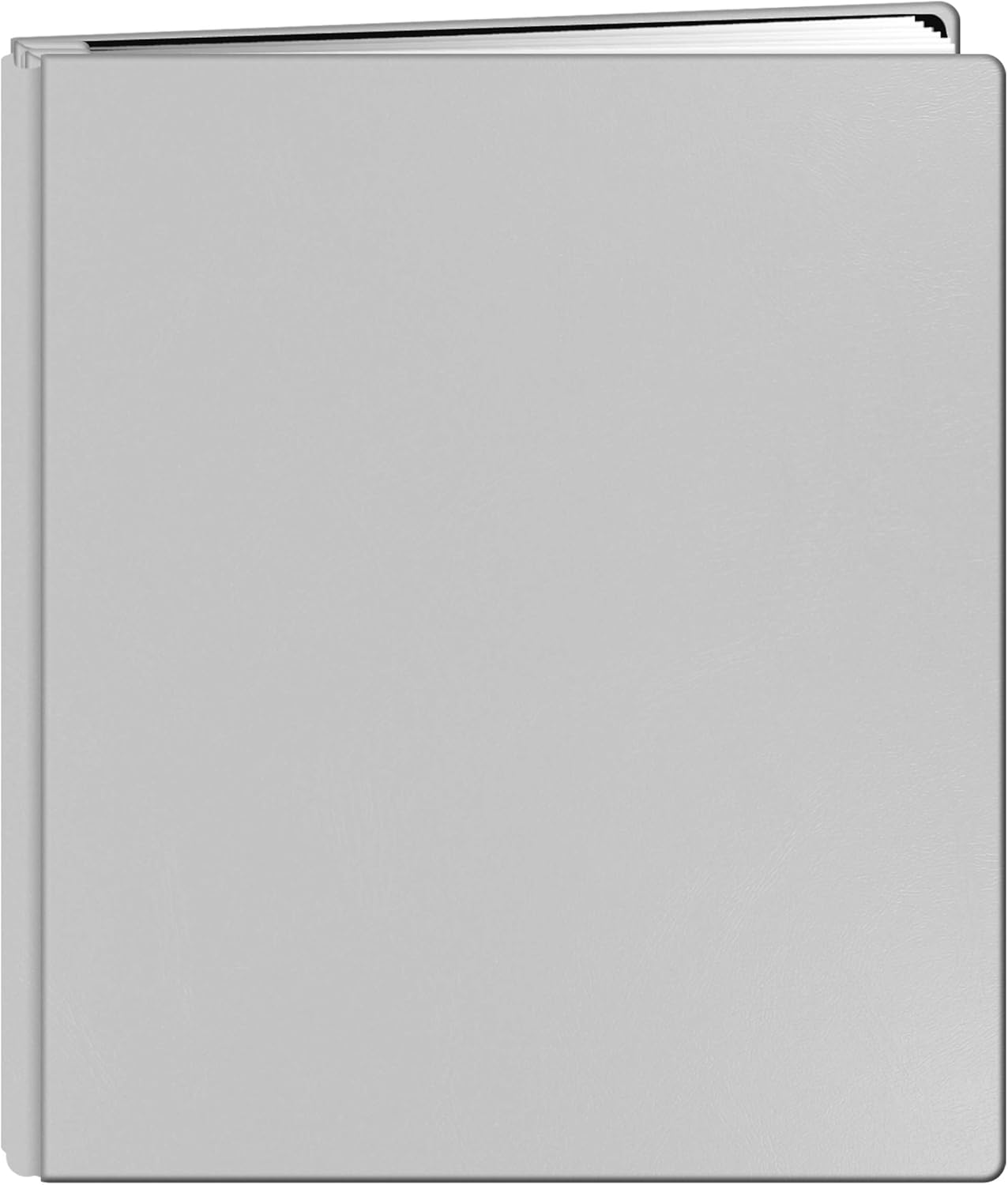 8.5X11 Deluxe Leather Scrapbook, Navy Blue - Hunter Green image number 5