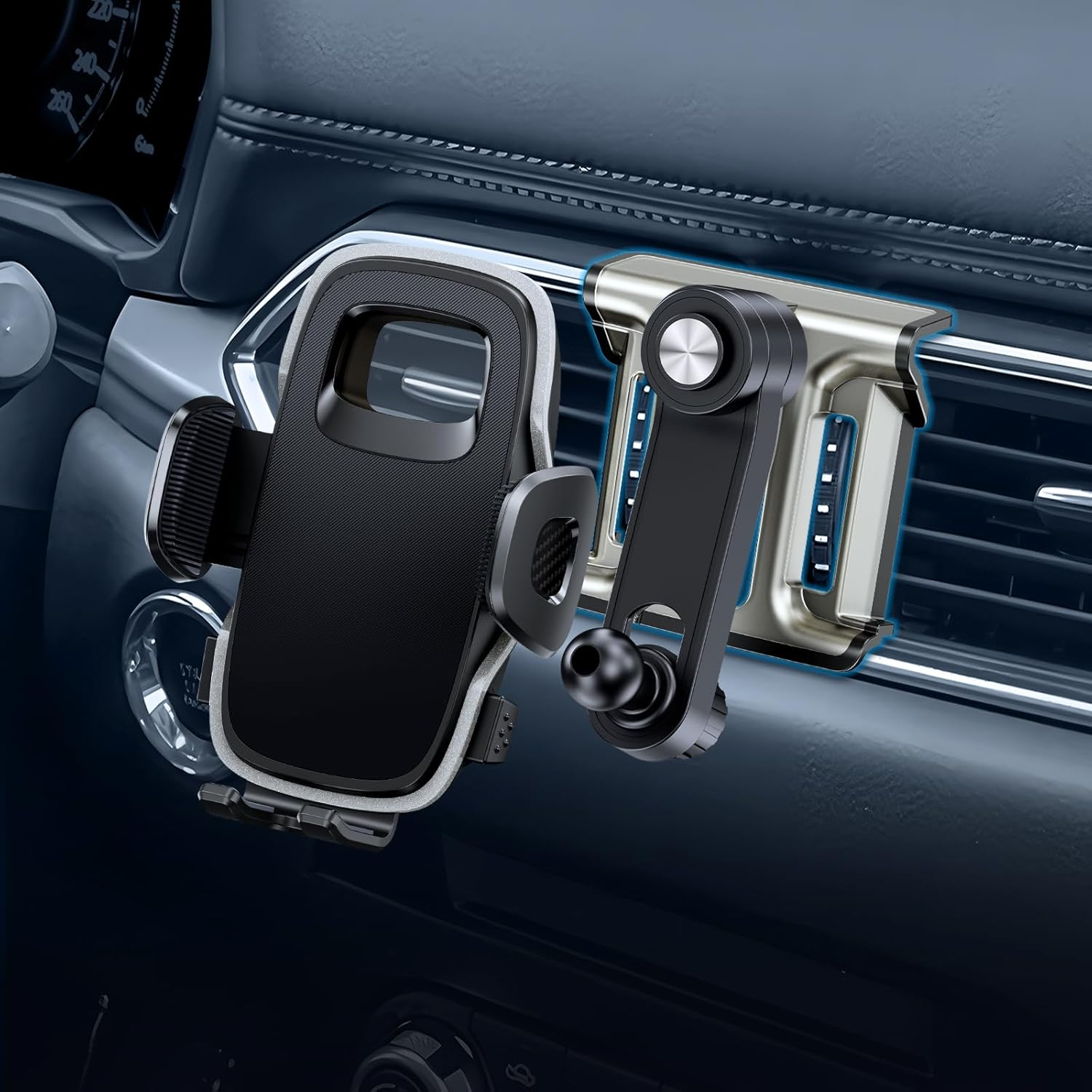 ELOHEI Mazda Phone Holder for CX5, 2017-2024 Models, Fits 4.7-7 Inch Phones