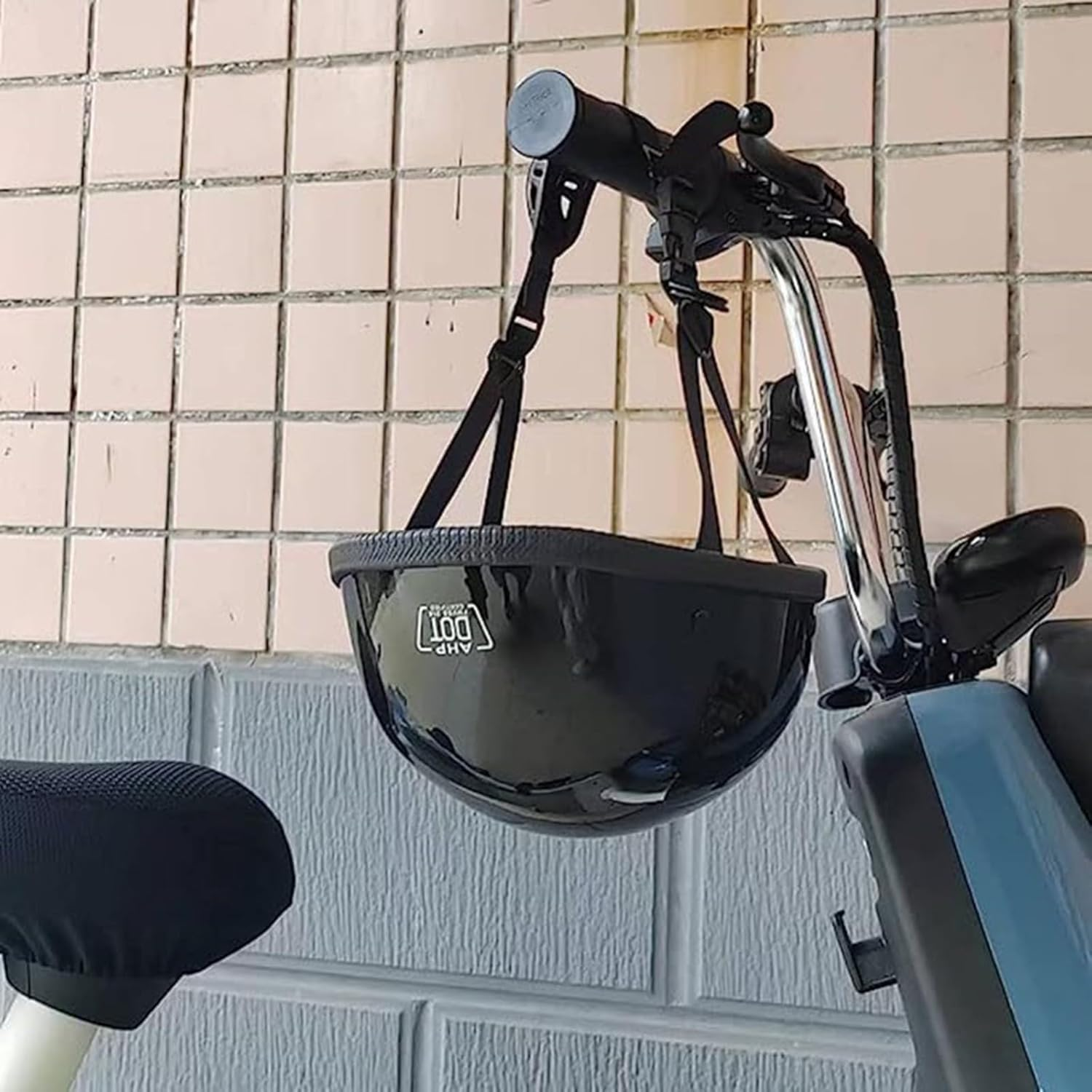 Beanie Motorcycle Half Helmet Open Face Motorbike Helmet, DOT Approved Low Profile Chopper Motorcycle Half Helmet ATV Cruiser Scooter Cool Helmet for Men and Women B,M=(57-58Cm) image number 1