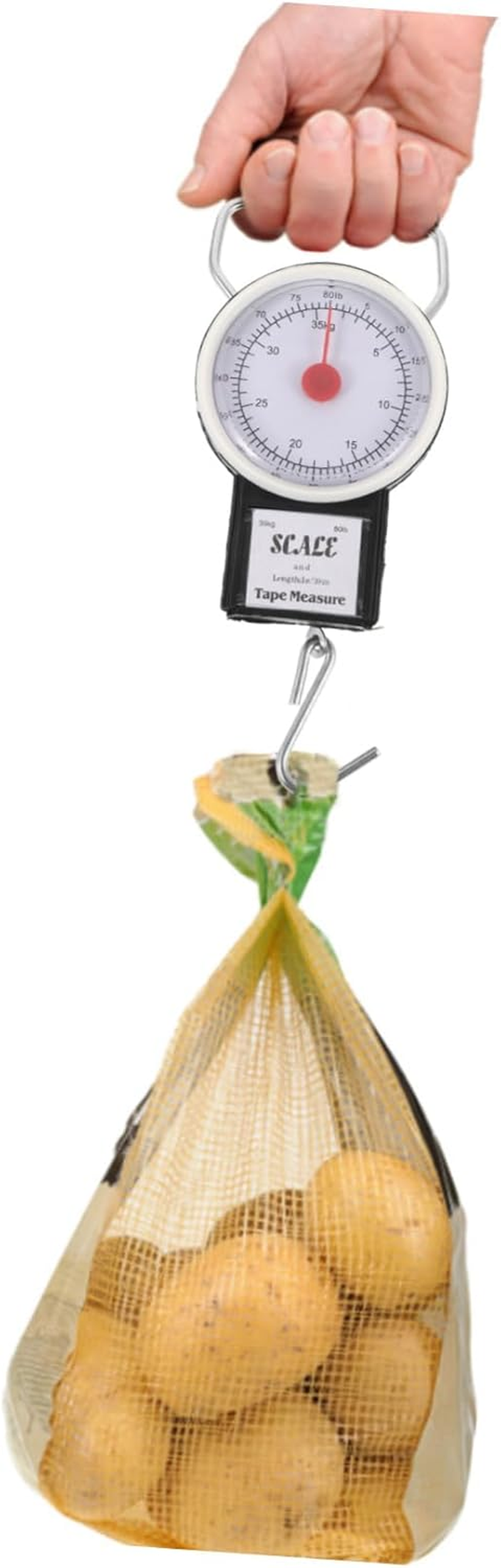 LAPYAPPE Portable Luggage Scale Spring Scale for Travel Handheld for Luggage Capacity for Outdoor and Travel Use image number 6