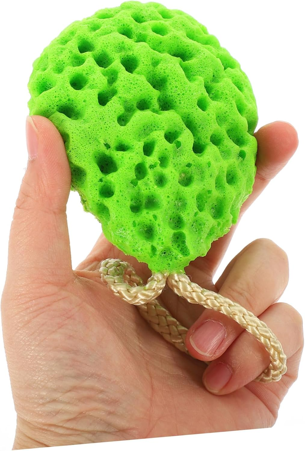 Beatifufu 3Pcs Portable Face Scrubbers Facial Cleansing Sponge Exfoliating Cleansing for Face image number 6