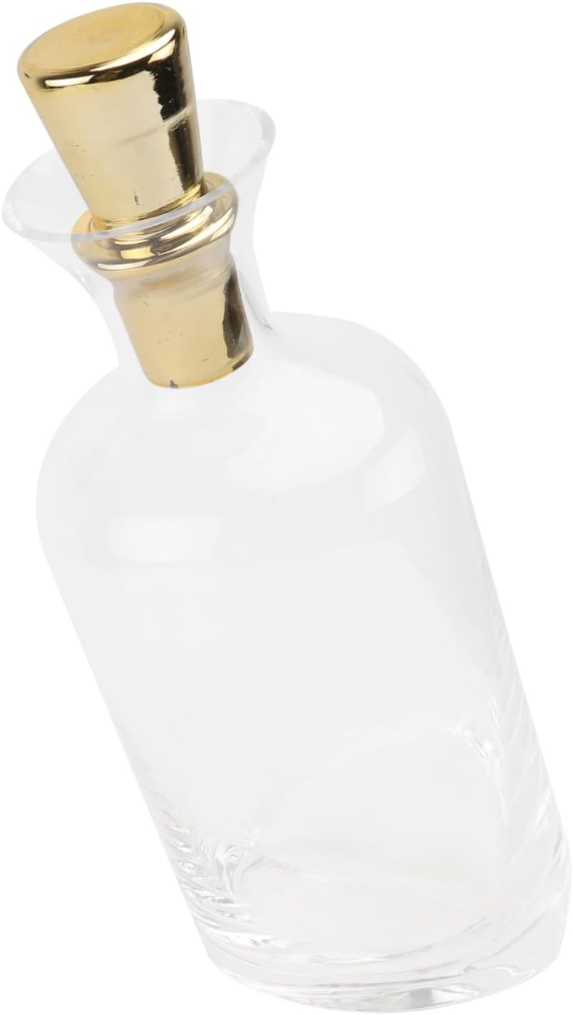 TOPPERFUN 1Pc Creative Inclined Transparent Wine Decanter Premium Glass Wine Container Stylish Modern Design for Home Decor Elegant Dining Experience image number 5